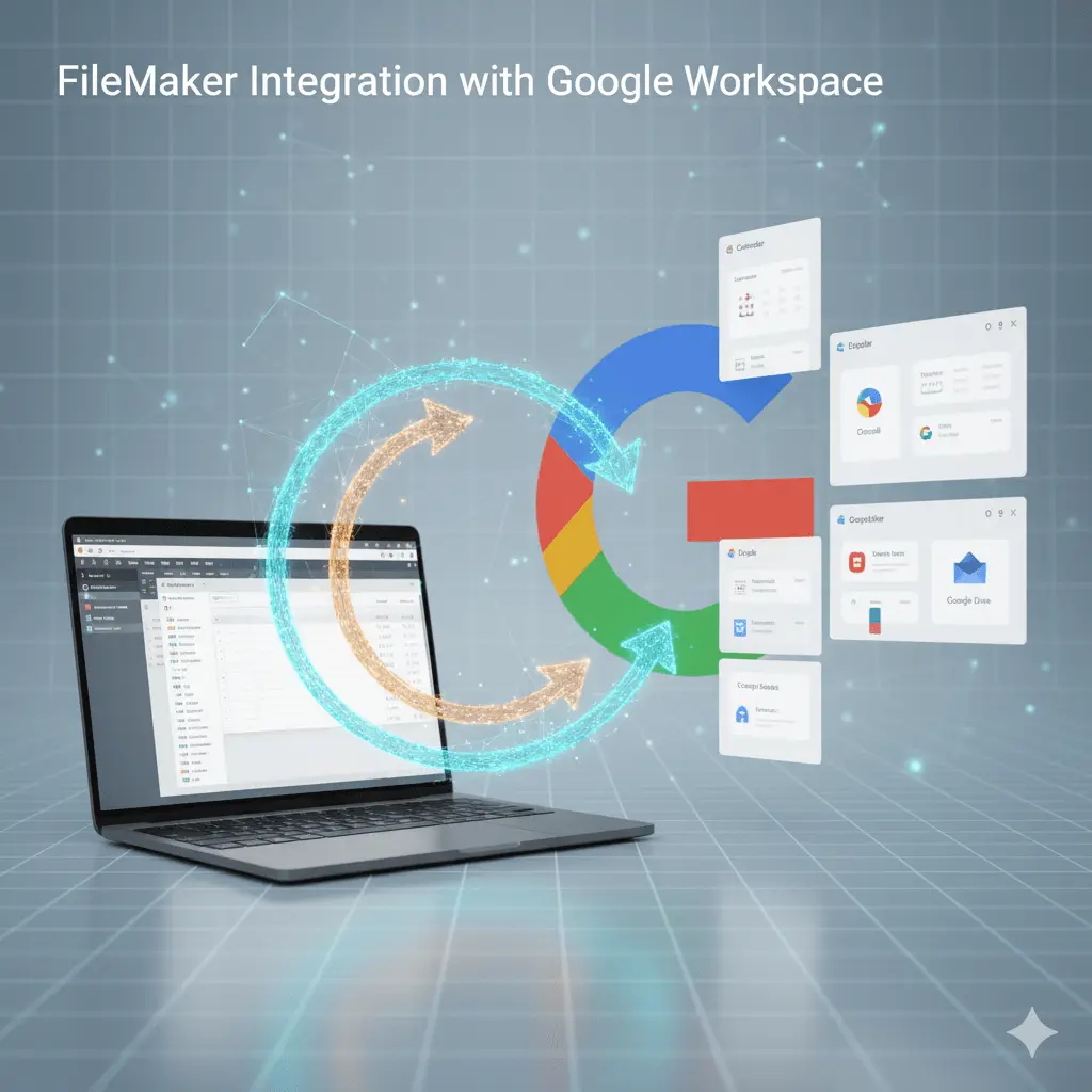 Illustration for “Filemaker Integration with google workspace”