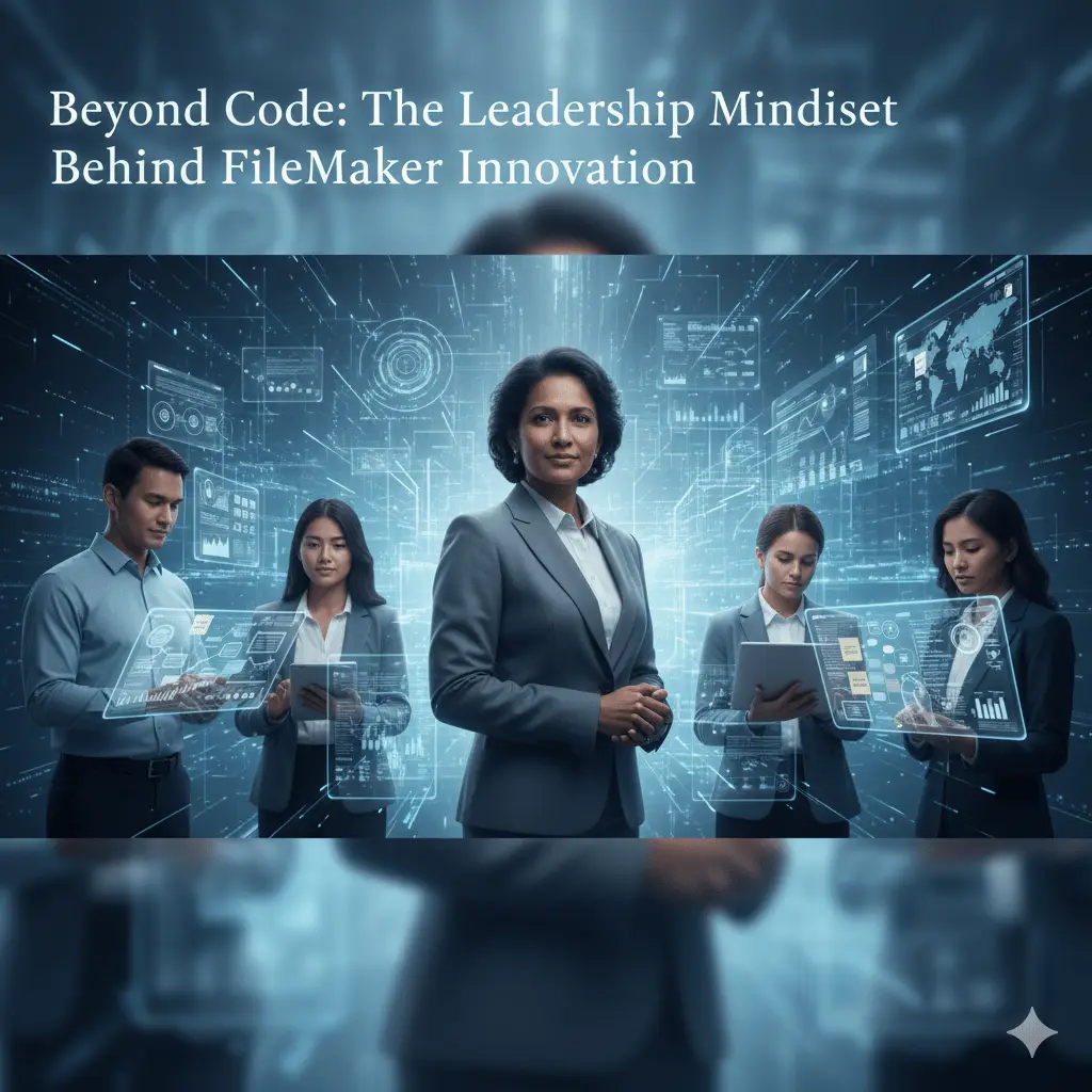 Illustration for “Beyond Code: The Leadership Mindset Behind FileMaker Innovation”