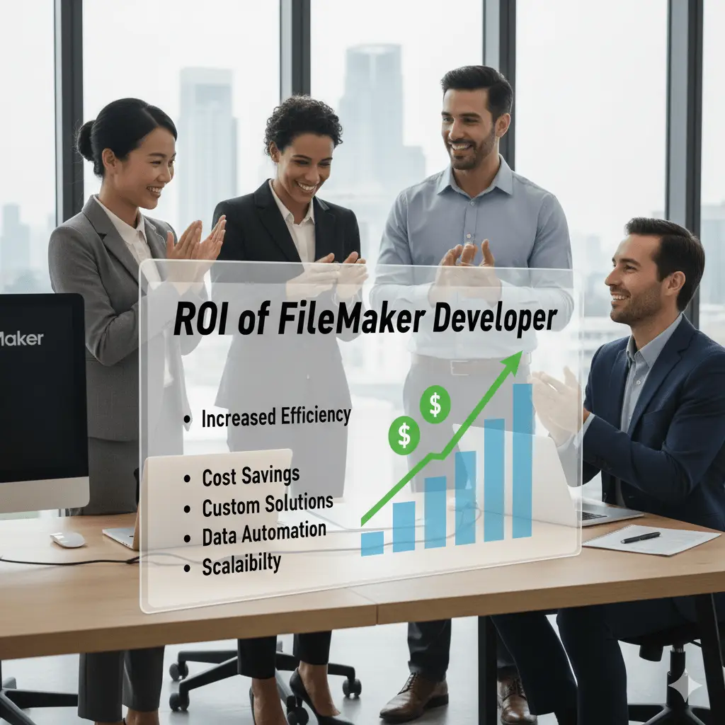Illustration for “The ROI of Hiring a FileMaker Developer for Your Business Today”