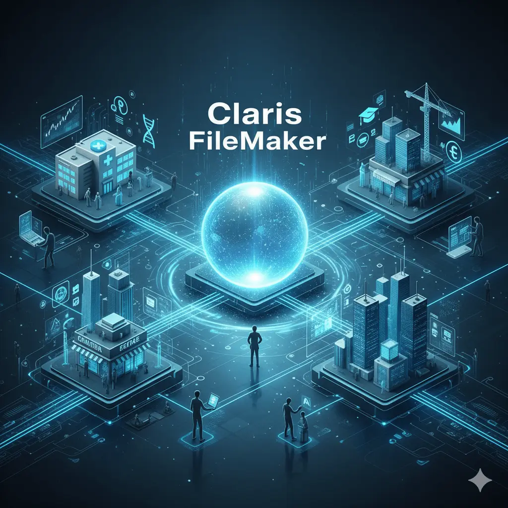 Illustration for “Innovation in Motion: How Claris FileMaker Adapts to Every Industry”