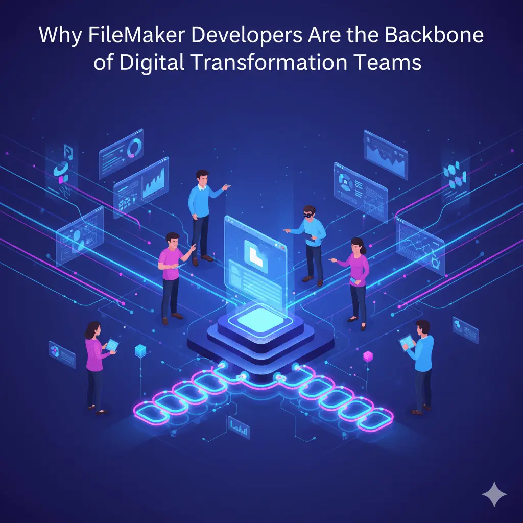 Illustration for “Why FileMaker Developers Are the Backbone of Digital Transformation Teams”