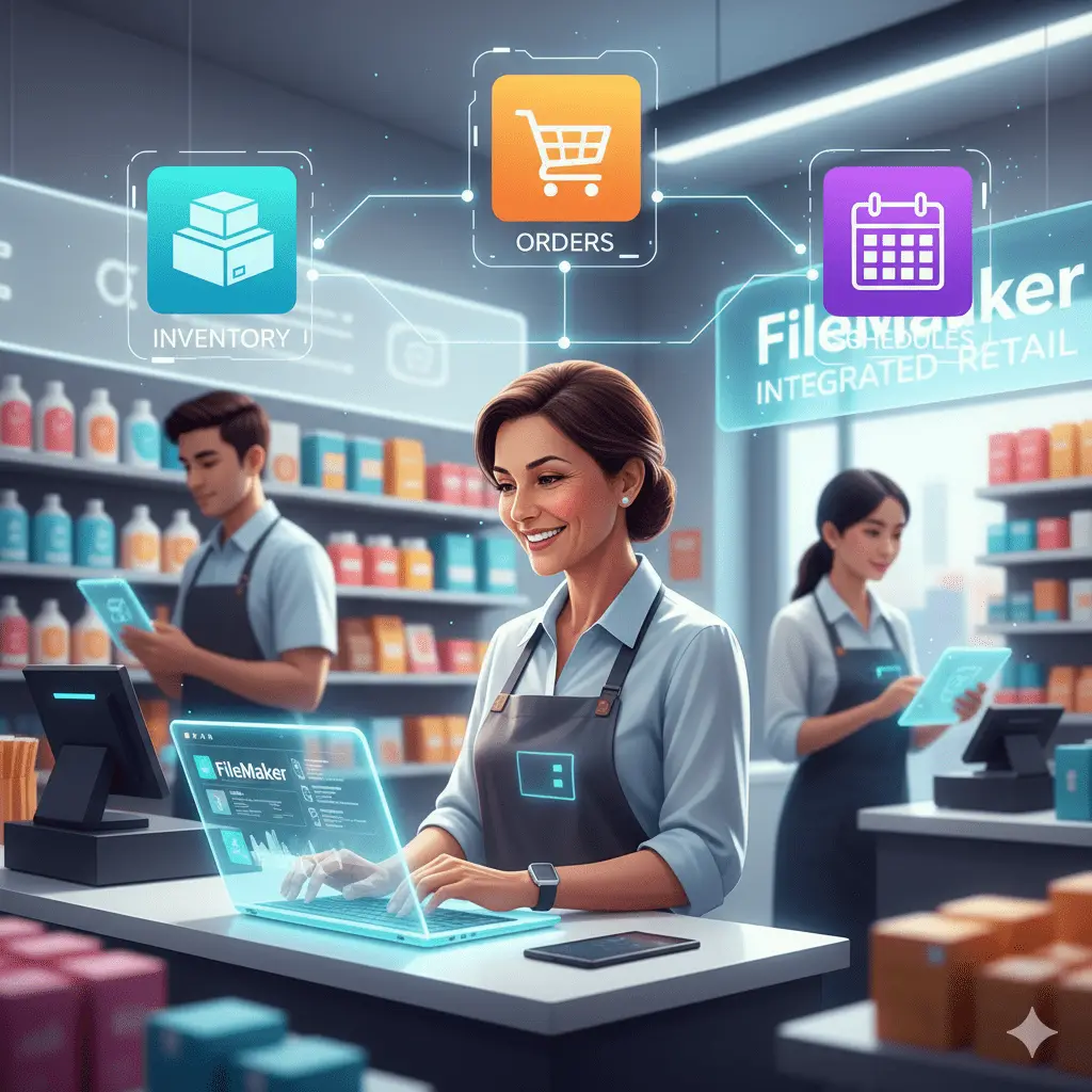 Illustration for “FileMaker + Real-Life Use Case: Transforming Business Operations with Low-Code Solutions”