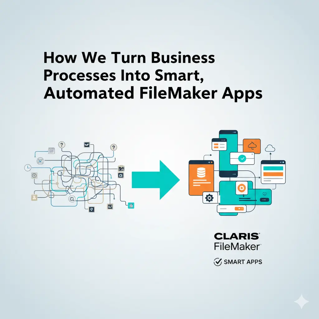 Illustration for “How We Turn Business Processes Into Smart, Automated FileMaker Apps”