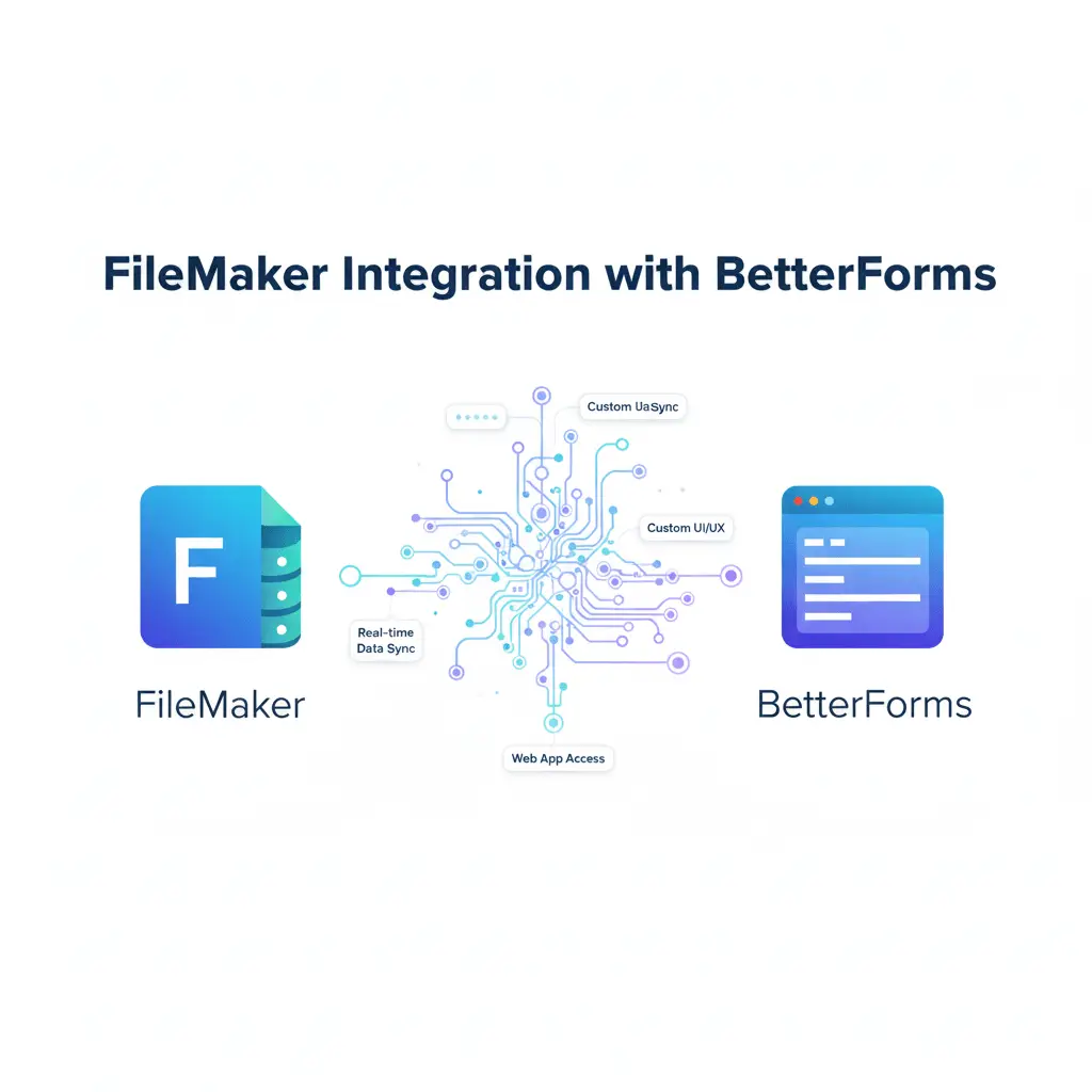 Illustration for “FileMaker Integration with BetterForms: Unlocking Modern Web Capabilities”