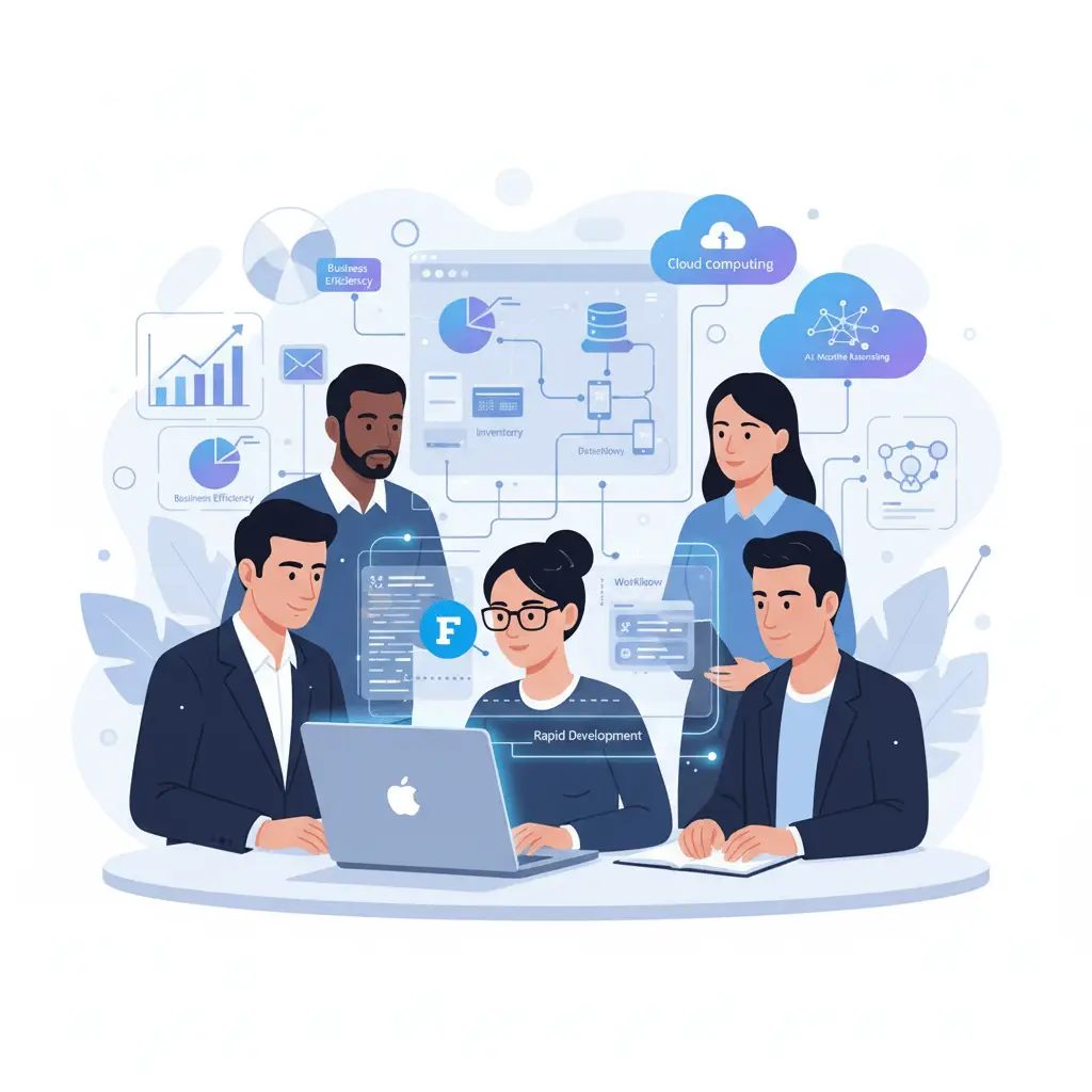 Illustration for “Why Your Next Digital Transformation Team Needs a FileMaker Developer”