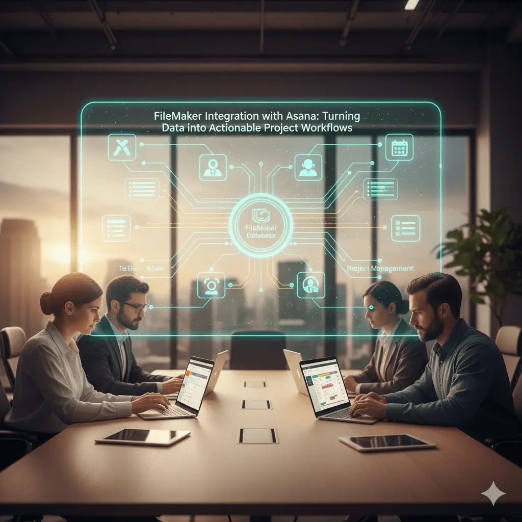 Illustration for “FileMaker Integration with Asana: Turning Data into Actionable Project Workflows”
