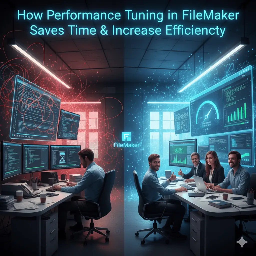 Illustration for “How Performance Tuning in FileMaker Saves Time & Increases Efficiency”