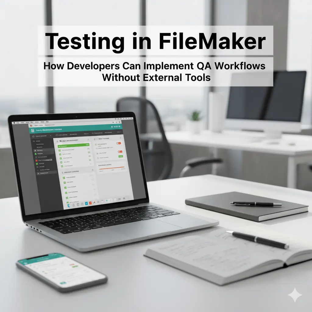 Illustration for “Testing in FileMaker: How Developers Can Implement QA Workflows Without External Tools”