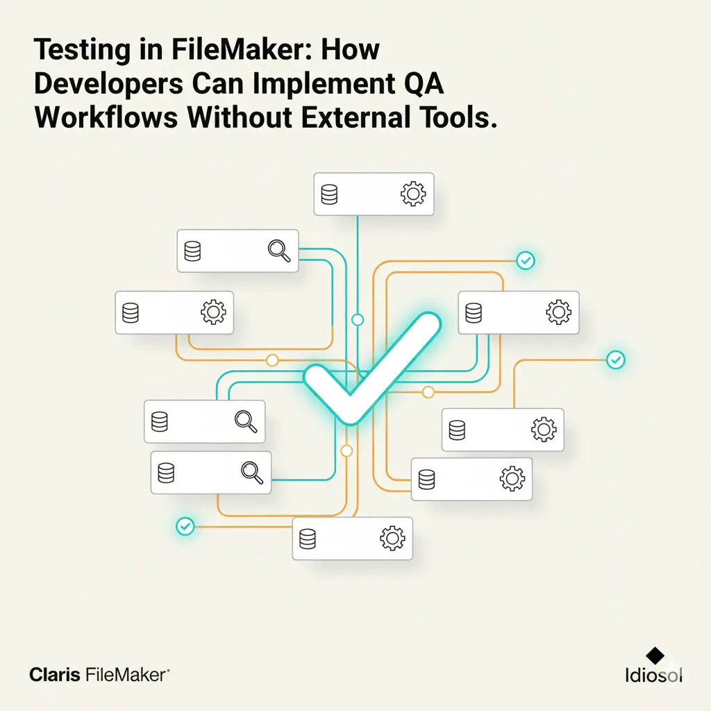 Illustration for “Testing in FileMaker: How Developers Can Implement QA Workflows Without External Tools”